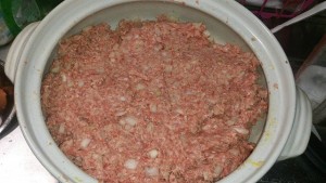 お休みのヒトコマ　～晩ごはん編～